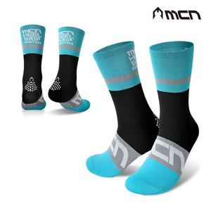 MCN 힐그립 스포츠양말 아쿠아 자전거양말