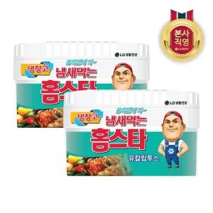 홈스타 냄새먹는 냉장고용 탈취제 420g 유칼립투스 x 2개