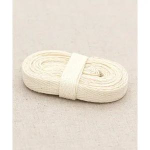 패션스타트 4마)포포맘 헤링본면끈 면테이프_10mm 내추럴 (56030)