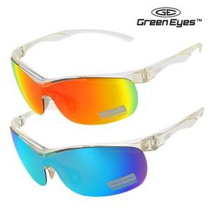 [그린아이즈] 클리어 미러 편광렌즈 골프 스포츠 고글형 기능성 자외선 차단 김서림방지 선글라스