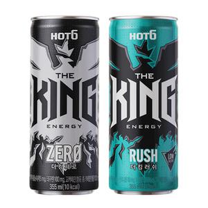 핫식스 더킹 355ml 제로 24캔+러쉬 24캔
