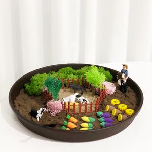 바니그라운드 농장 스몰월드 키트 / 유아 만들기 놀이 독후활동 소꿉놀이