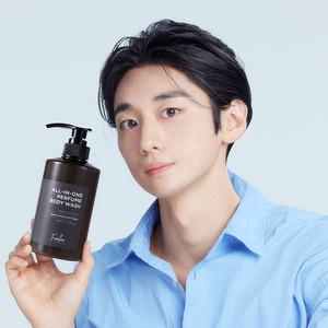 [땀냄새/트러블/체취케어] 포엘리에 옴므 올인원 퍼퓸 바디워시 500ml
