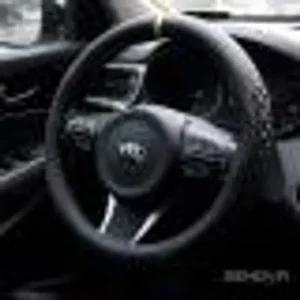 에이치플러스몰 제노바 레이싱 핸들커버 자동차핸들 스티어링커버 휠커버