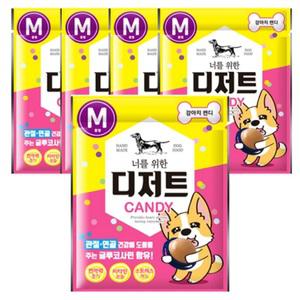 너를위한디저트 강아지사탕 관절 연골도움 M L 10개+소세지5p