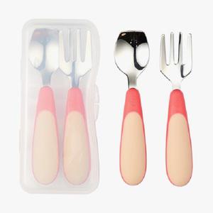 퍼기 스푼포크세트, 코랄레드, 1개