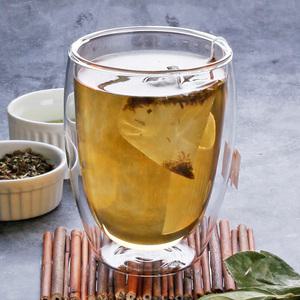 돌체 내열 이중 유리컵 350 더블월 글라스 아이스 커피잔 아메리카노 잔 컵