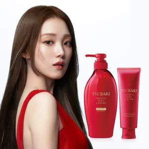 츠바키 프리미엄 모이스트 앤 리페어 샴푸 + 트리트먼트