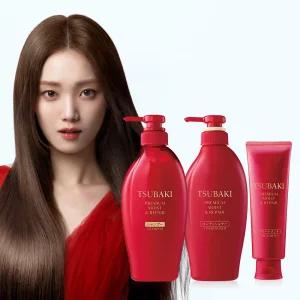 츠바키 프리미엄 모이스트 앤 리페어 3종 세트