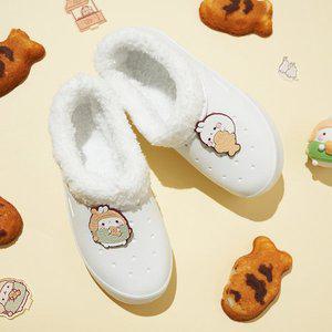 [에이블팩토리]붕어빵 몰랑이 털실내화 겨울 실내화 국내생산 아동 학생 학교 초등