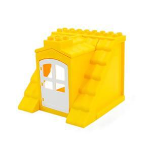레고 듀플로 호환 피규어 소품 악세서리 - 20. 다락 지붕 (노랑)