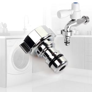 원터치 커플링/수도꼭지 연결 호스 커플러 수전 부속품 교체 커넥터 싱크대 세탁기 물호스 배수관 하수관