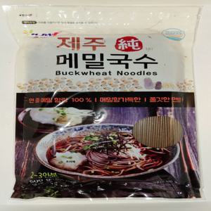 제주순메밀국수 10봉지 효자원식품 국산메밀100%   건면