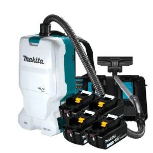 마끼다 DVC660PG4 18Vx2 6.0Ah 4팩 충전배낭형청소기 집진기 6L대용량 11Kpa 헤파필터