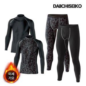 [기타]제일정공 MC 웜웨어 발열 내의 남자 기모 남성 히트텍 기능성 보온 내복 세트 하의