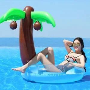 [케이에스몰]써니워터 특대형 야자수 튜브/보트/튜브/물놀이용품/수영용품/플라밍고..