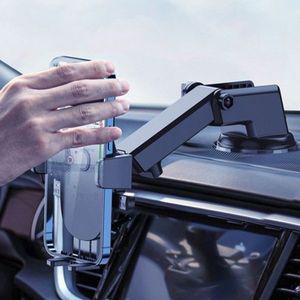 [기타]차박용품 블랙스미스 3단 원터치형 차량용 스마트폰 거치대 차량캠핑