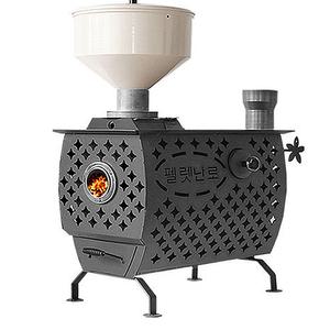 꾸버스 스퀘어 펠렛난로 고급 화목난로 장작 나무 가정용 업소용