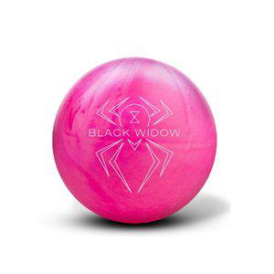 [기타]공인구 햄머 블랙위도우 핑크 우레탄 볼링공 15p 소프트볼 훅볼