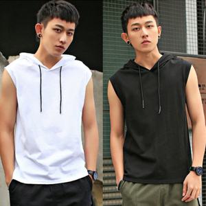 남자나시/민소매티셔츠/후드티/후드/여름티/반팔티셔츠