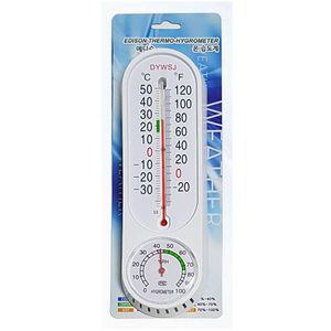 [기타]차량소품 화이트 온도계 습도계 겸용 온습도계 화씨 섭씨 자동차인테리어