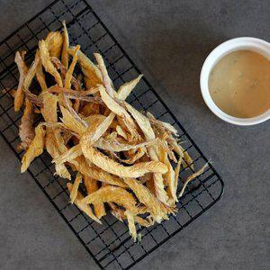 [푸드공작소]순살 먹태채 손질 먹태 35g x 10팩 + 청양마요소스 10개