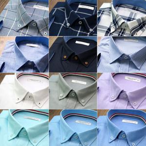 남성 여름 반팔 캐주얼 와이셔츠 95-130 빅사이즈