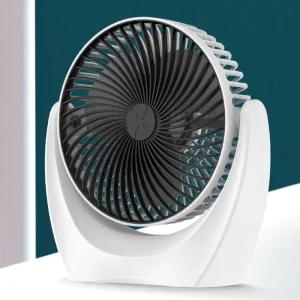 2개세트 저소음 선풍기 휴대용 미니 BLDC 무선 충전식 책상 탁상 사무실 캠핑 써큘레이터