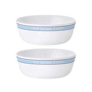 코렐 파이렉스 밀크글라스 굿푸드다이너 면기, 2P세트