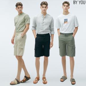 [바이유][바이유] 남성 썸머 쿨 인견 반바지 3종택1_PL5M