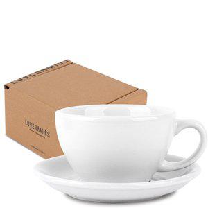 [러브라믹스] 에그 라떼 백색 300ml 기프트 세트