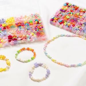 비즈공예재료 24종 세트/약450개