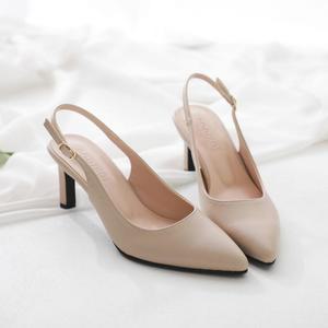 [갓슈]  갓슈 아네모 7cm 하이힐 슬링백 빅사이즈