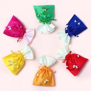 [박씨상방] 비단실크 복주머니 중 A (색상다양)