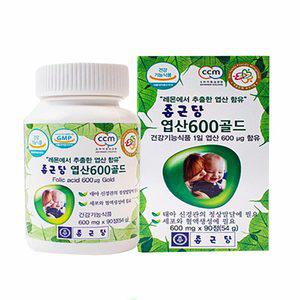 종근당 임산부 엽산600 골드 90캡슐 3개월분