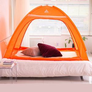 실내 양문 원터치방한텐트 1인 3인 9인용 접이식 집안 보온 겨울침대텐트