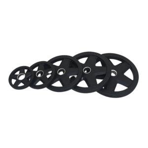 베스코 바벨 중량 원판 경량 역기 헬스장 홈짐 세트 5홀 중량원판 10KG