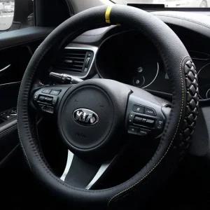 스포츠카 느낌 내차 꾸미기 공용 레이싱 핸들 커버 자동차악세사리 스토닉꾸미기
