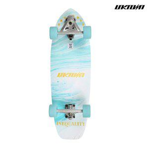 [UNKNOWN]언노운 75cm 고급형CX7 서프 스케이트보드 블루웨이브