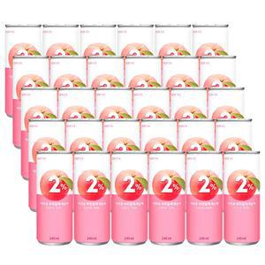 이프로 부족할때 복숭아 240ml 30캔 제로 리뉴얼되어 혼용 발송 됩니다