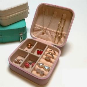 [오노마] ONM 핑크 사각 보석함 악세사리 주얼리 보관 수납 정리 함