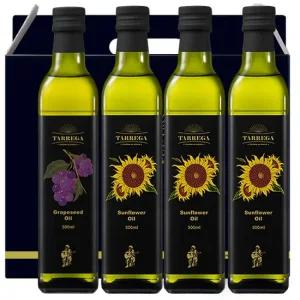 타레가 포도씨유 해바라기유x3 4병 500ml 선물세트
