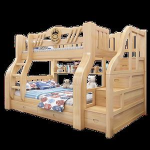 2층침대 원목이층침대 학생방 게하 오피스텔 공간활용