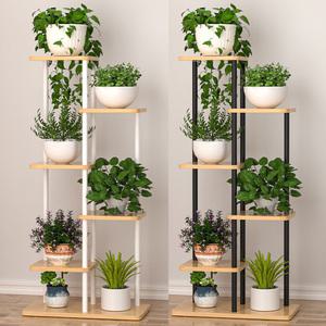 마치  거실 플라워 인테리어 화분 선반 5단 7단 