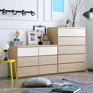 트리플 심플 서랍세트(1200 빅와이드 3단+980 5단 )