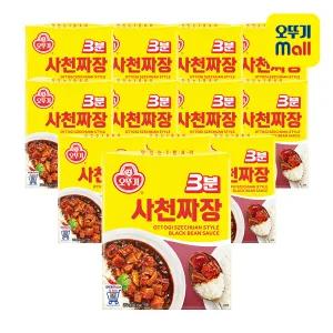 [오뚜기] 3분 사천짜장 200g 12개