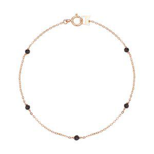 갤러리아 여자 14K 팔찌 체인 금팔찌 블랙 스피넬