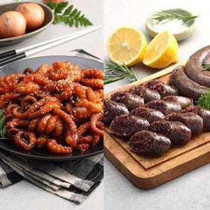 [NS홈쇼핑][작심밀도]병천아우내 쭈꾸미순대볶음세트 2-3인[34107026]