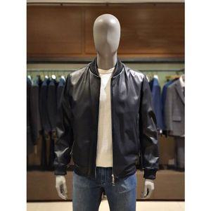 [갤러리아] 킨록앤더슨 S/S 이테리 직수입 양가죽 블루종 블랙네이비 (TFX02)