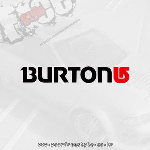 0950 Burton5 cutting, 스노우보드 ,데크 버튼 스티커,카스티커,헬멧,튜닝